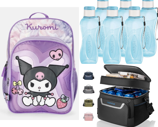 School Supplies cover photo collage