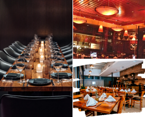 Upscale Foodie Energy cover photo collage