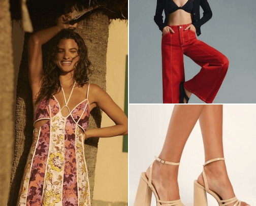 Fashion cover photo collage