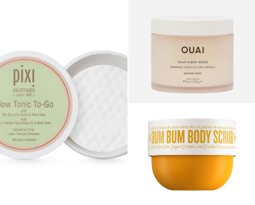 skincare and bodycare productss🧖🏽‍♀️🫧 cover photo collage