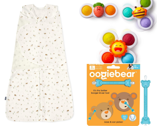 Baby journey must-haves cover photo collage