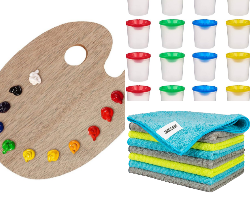 Art Supply Essentials for Painters cover photo collage