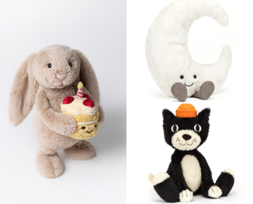 jellycat stuffed animals cover photo collage