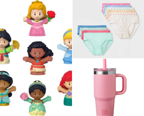 Toddler Girl Stocking Stuffers cover photo collage