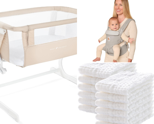 Actually useful baby registry items. cover photo collage