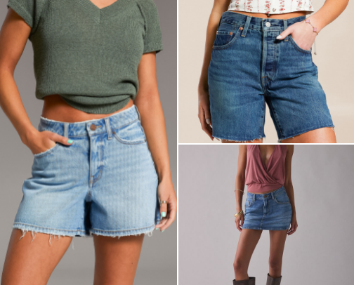 Denim cover photo collage