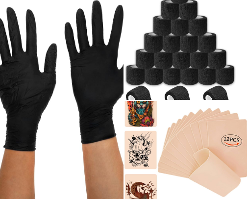 Tattoo Supplies cover photo collage