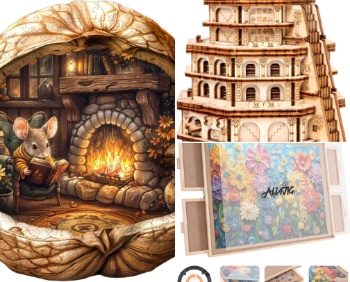 15 Clever Gifts for People Who Love Puzzles cover photo collage