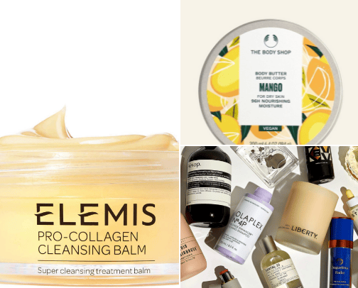The Skincare Edit cover photo collage