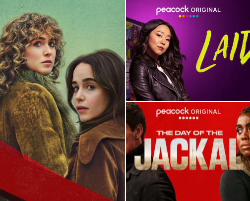 My favorite Peacock TV Originals cover photo collage