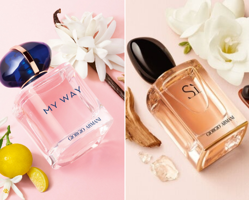 p e r f u m e s  guide to smell amazing cover photo collage