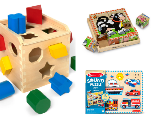 developmental toys for children! cover photo collage