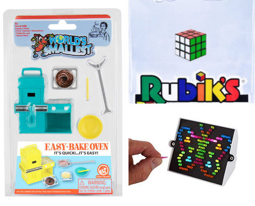 My Favorite Worlds Smallest Toys cover photo collage