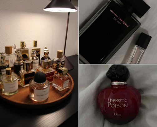 perfumes cover photo collage