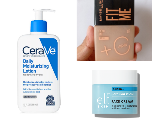 Drugstore Clean Girl Makeup Essentials (Affordable & Easy to Use) cover photo collage