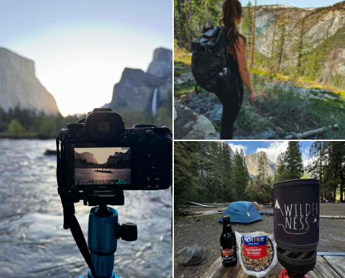 Travel - Hiking Edition cover photo collage