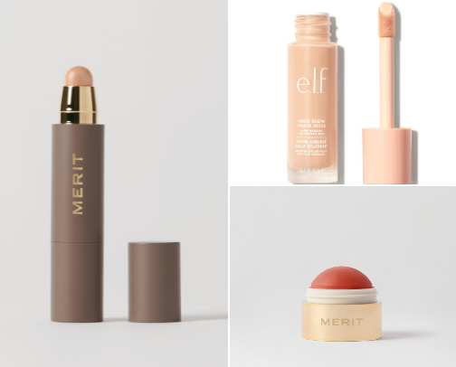 My simple makeup routine(without pore cloggers) cover photo collage