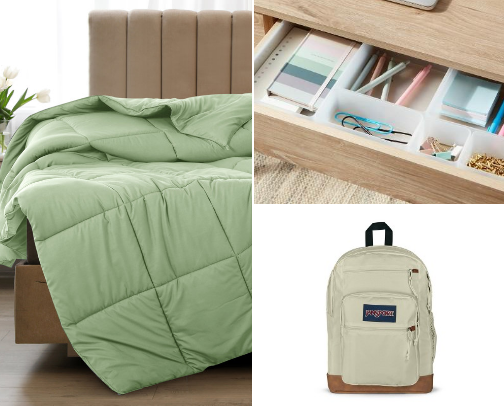The BEST College Dorm Room Essentials cover photo collage