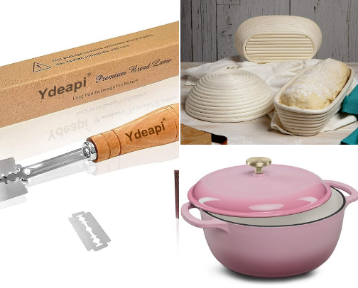 Bread Baking and General Baking Must Haves cover photo collage