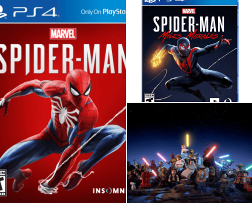Playstation Games cover photo collage