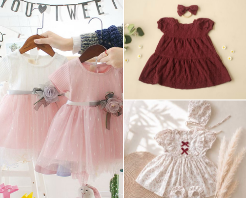 Baju Princess Bayi yang Gemes, Nyaman, dan Instagrammable 💕 cover photo collage