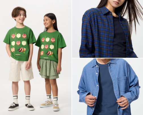 Uniqlo Minimalist Clothing cover photo collage