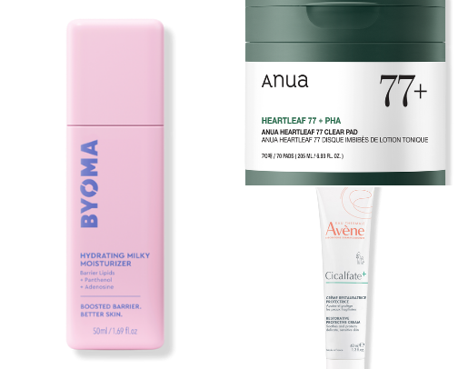 Rosacea Skincare Faves cover photo collage
