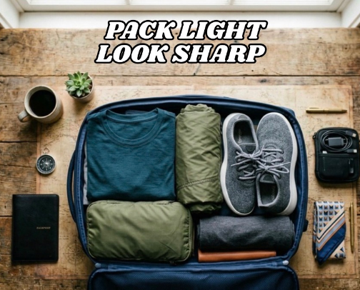 ✈️🧳 Travel-Friendly Apparel That Packs Light & Looks Sharp cover photo collage