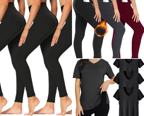 Comfortable clothes for moms cover photo collage