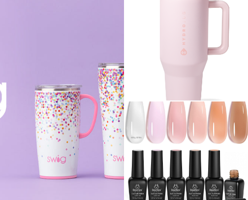 Favorite products cover photo collage