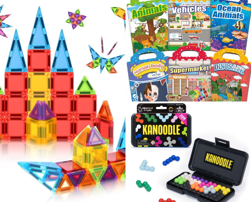 Screen-Free Road Trip Activities That Actually Keep Kids Busy cover photo collage