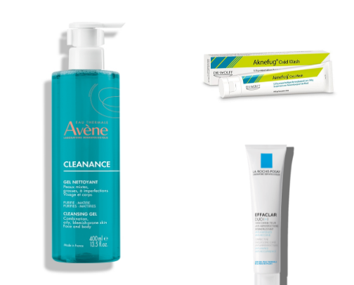 skincare routine for acne and eczema! cover photo collage