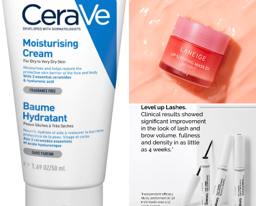 Skin care💚 cover photo collage