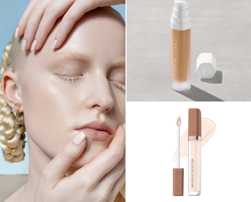Favourite fair skin makeup 👼🏻 cover photo collage