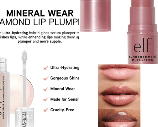Makeup cover photo collage