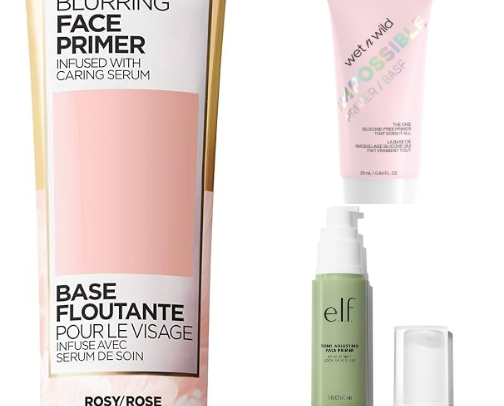 Fungal Acne safe foundation and Makeup favorites cover photo collage