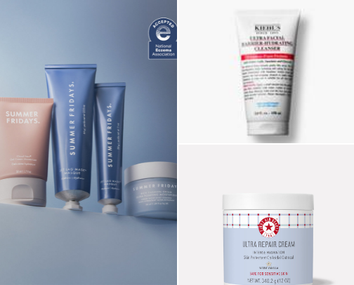 for the simple girl: skincare cover photo collage