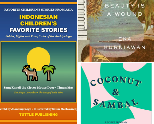 15 Must-Read Indonesian Books in English Translation (Culture, Folklore & Language) cover photo collage