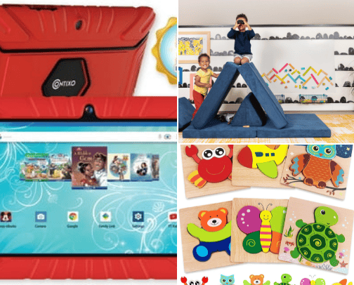 Gift Guide Girl toddler Age 2-4 cover photo collage