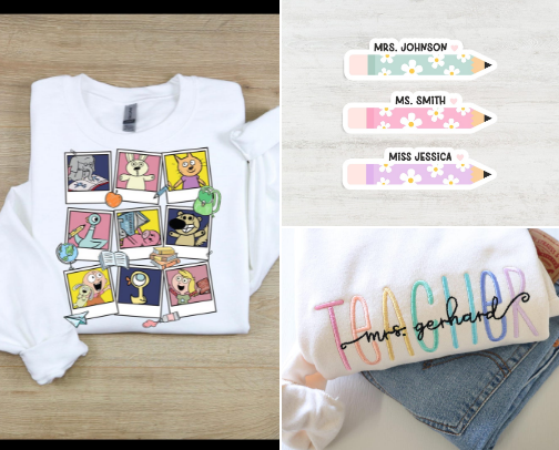 Teacher finds on Etsy cover photo collage