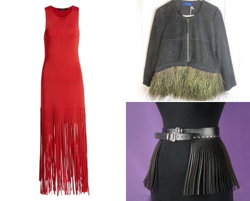 Time To Be Dazzled - Bring on the Fringe, Feathers & Furs cover photo collage