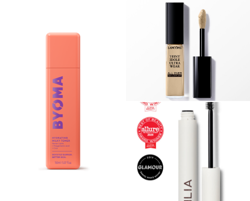 My favorite beauty recs cover photo collage