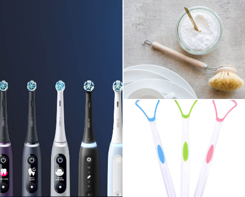 Oral Care + Hygiene cover photo collage
