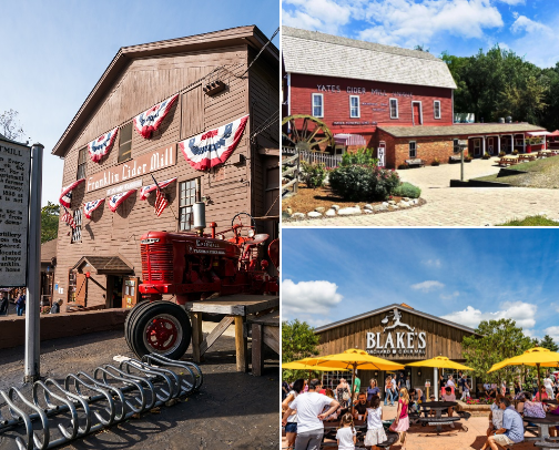 Apple Orchards & Cider Mills in Michigan cover photo collage