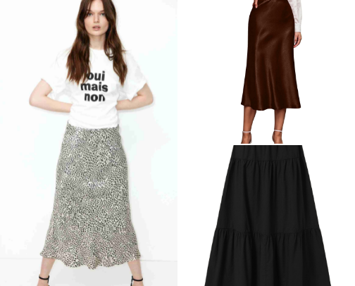 Cute $30 OR LESS Skirts for Fall! cover photo collage