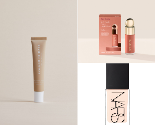 THE GLOW LIST - must - haves make up products cover photo collage