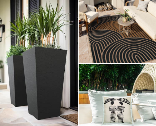 12 Patio Upgrades That Make Your Outdoor Space Look Expensive (Without Renovating) cover photo collage