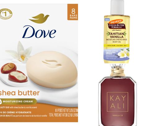 Favorite Soft Vanilla Everything Shower Routine 🍨 cover photo collage