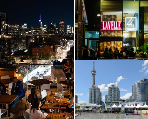 Living It Up in Toronto This Summer cover photo collage