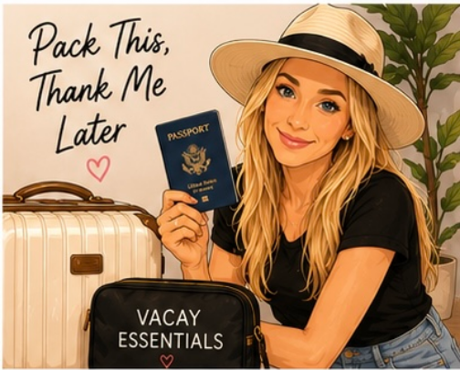 Pack This and You'll Thank Me Later cover photo collage
